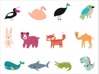 Free Animals Vector Graphic: Free Vector for Modern Creative Projects