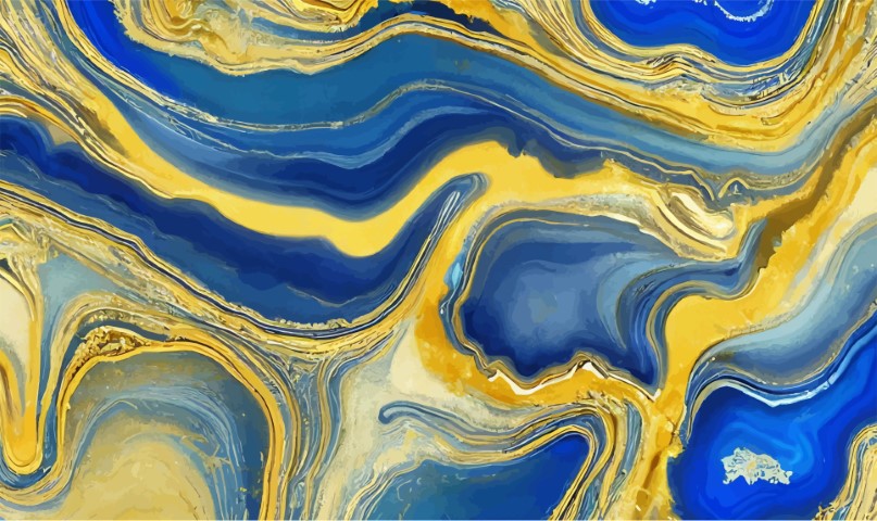 Golden marble texture with many contrasting textures.Vector.