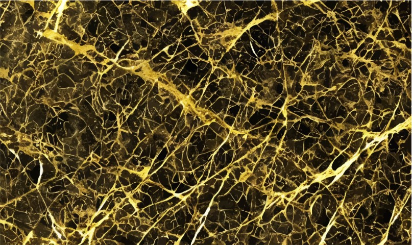 Golden marble texture with many contrasting textures.Vector.