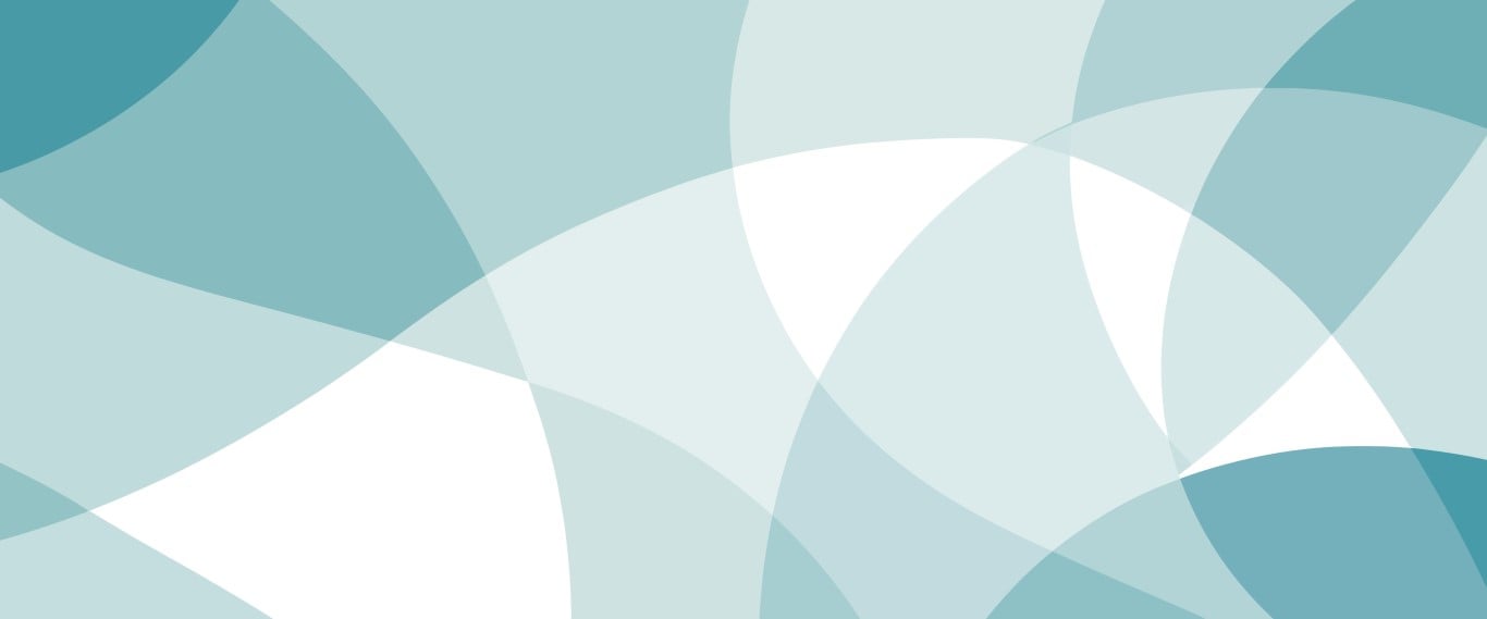 Abstract background with overlapping soft blue circular shapes.