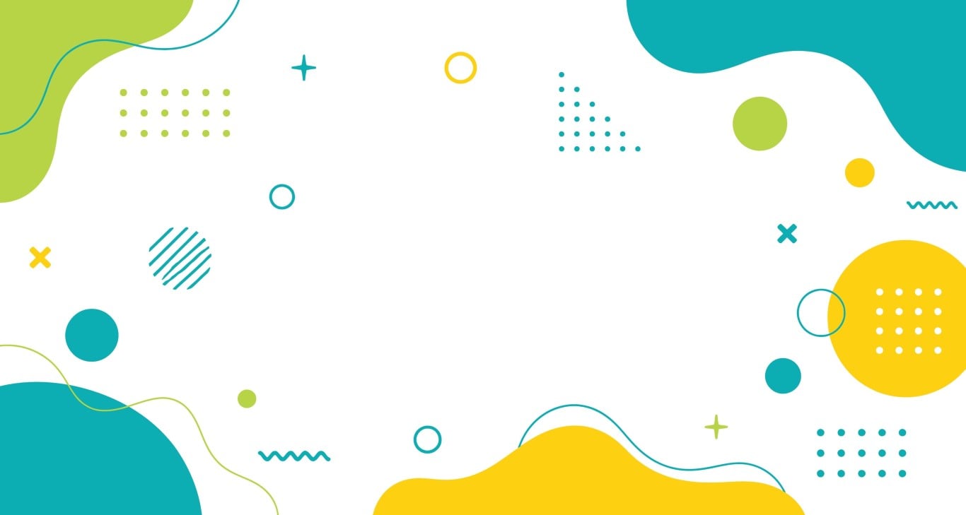 Abstract geometric background with fluid shapes and elements.