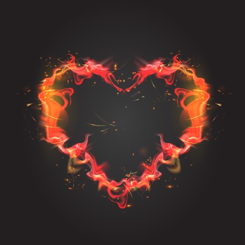 Happy Valentine's Day greeting card design.