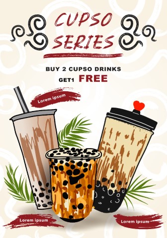Professional Drink Design: Drink - High Quality Free Vector Download