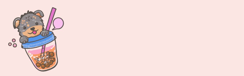 Modern Drink Element: Bubble Tea - Free Scalable Vector Graphics