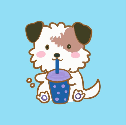 Premium Style Drink Illustration: Bubble Tea - Free SVG and EPS File