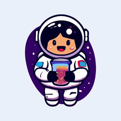 Free Drink Vector Graphic: Bubble Tea for Modern Creative Projects