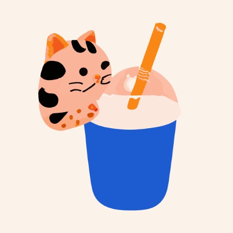 Professional Drink Design: Bubble Tea - High Quality Free Vector Download