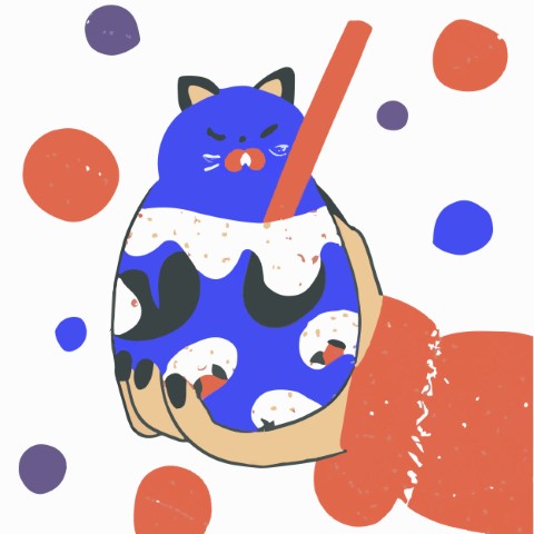 Exclusive Bubble Tea Drink Vector - Perfect for Professional Branding