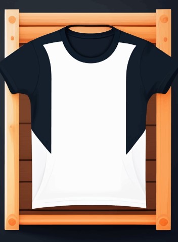 T-shirt design templates. Vector.