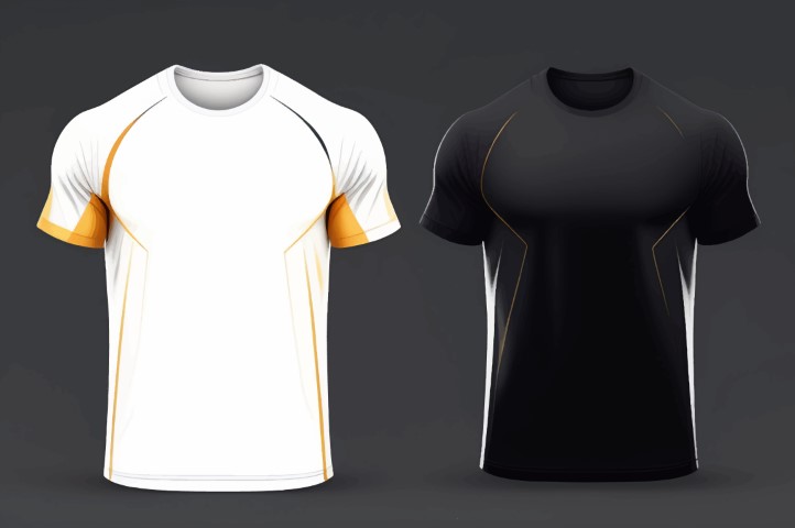 T-shirt design templates. Vector.