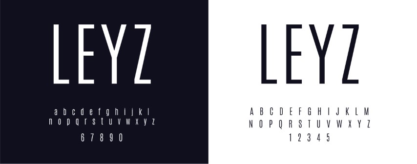 Elegant style alphabet - Decorative alphabet fonts and numbers.