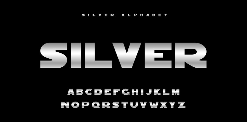 Elegant style alphabet - Decorative alphabet fonts and numbers.
