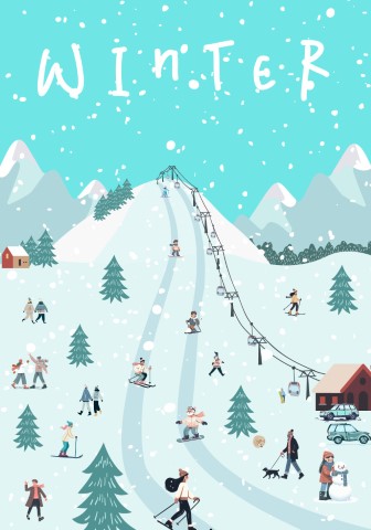 Premium Style Outdoor Illustration: Free Vector - Free SVG and EPS File