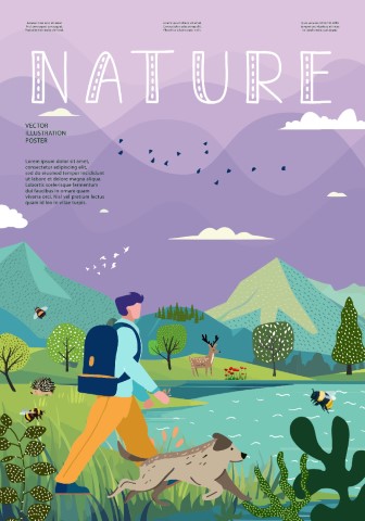 Premium Style Outdoor Illustration: Free Vector - Free SVG and EPS File