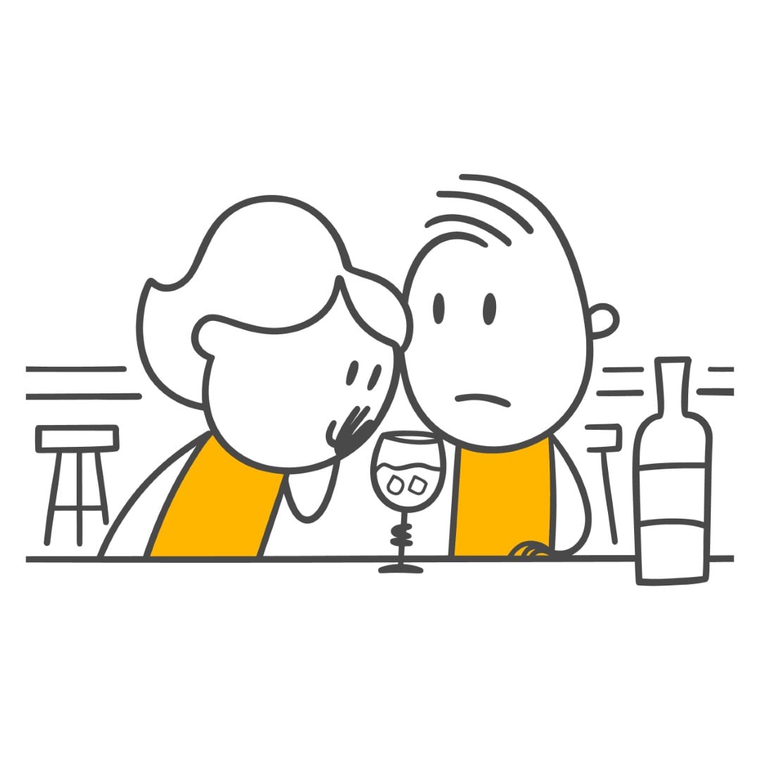 Relationship Fatigue Accompanied By A Glass Of Wine And A Moment Of Contemplation.
