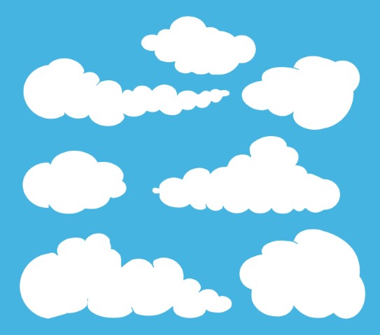 Modern Symbols Element: Blue - Free Scalable Vector Graphics