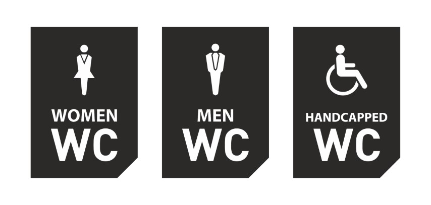 Professional Symbols Design: Toilet - High Quality Free Vector Download