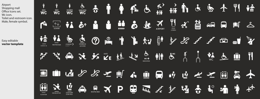Free Symbols Vector Graphic: Sign for Modern Creative Projects