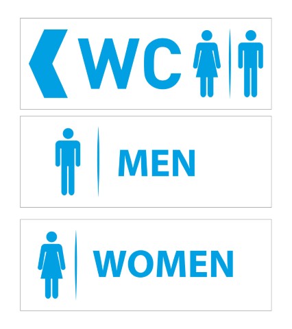 Premium Style Symbols Illustration: Toilet - Free SVG and EPS File