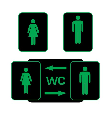 Free Symbols Vector Graphic: Toilet for Modern Creative Projects
