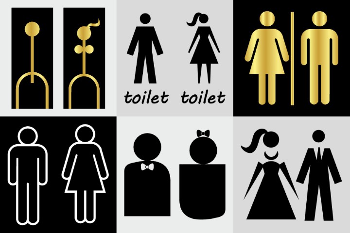 Professional Symbols Design: Toilet - High Quality Free Vector Download