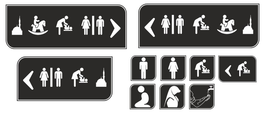 Professional Symbols Design: Toilet - High Quality Free Vector Download