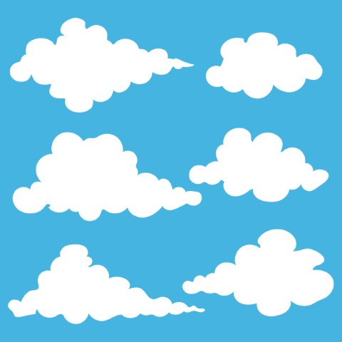 Modern Symbols Element: Blue - Free Scalable Vector Graphics